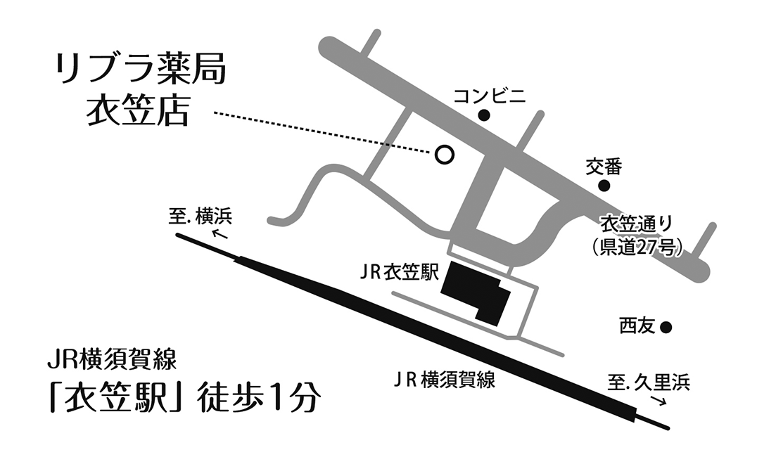 衣笠店MAP