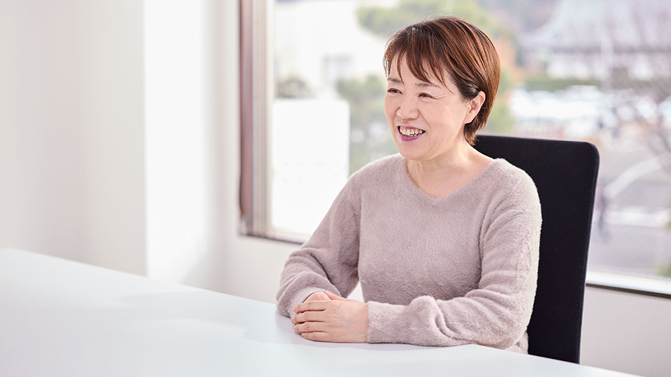 経営者の物腰の柔らかさから、働きやすさを直感した