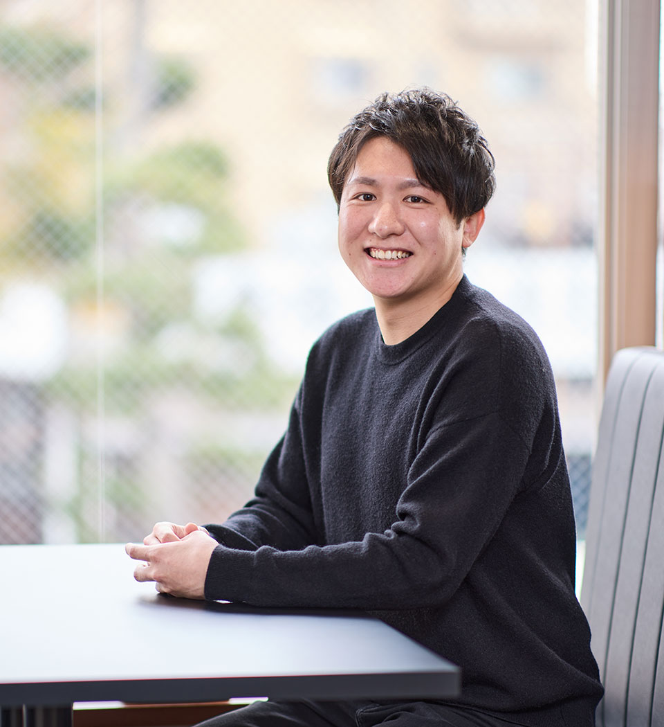 <span>社員の「やりたい」</span><br><span>を後押ししてもらえる会社です</span>